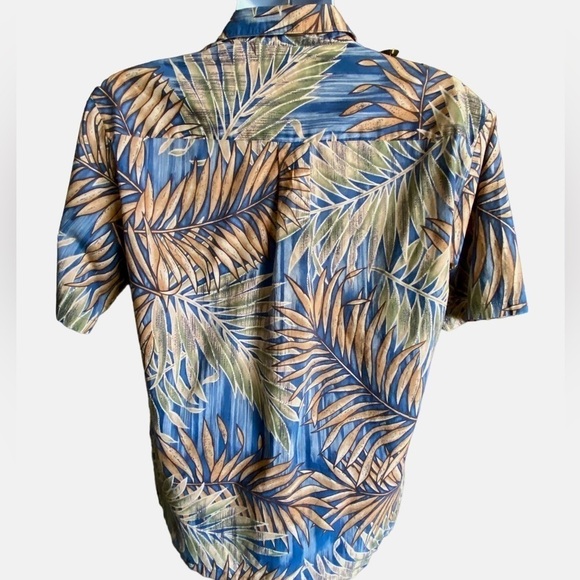 TORI RICHARD Aloha Hawaiian Floral Collared Shirt Men S Small - Picture 3 of 5